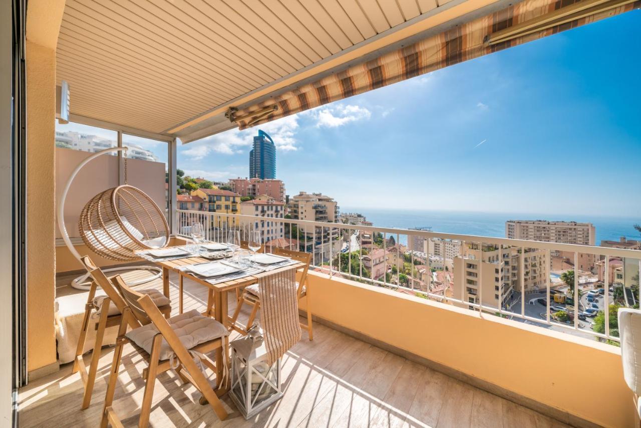 Monaco Border, Sea View, Terrace, Free Parking Beausoleil Exterior foto